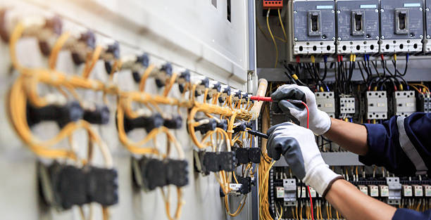 Professional Electrician technician working in Hometown, PA